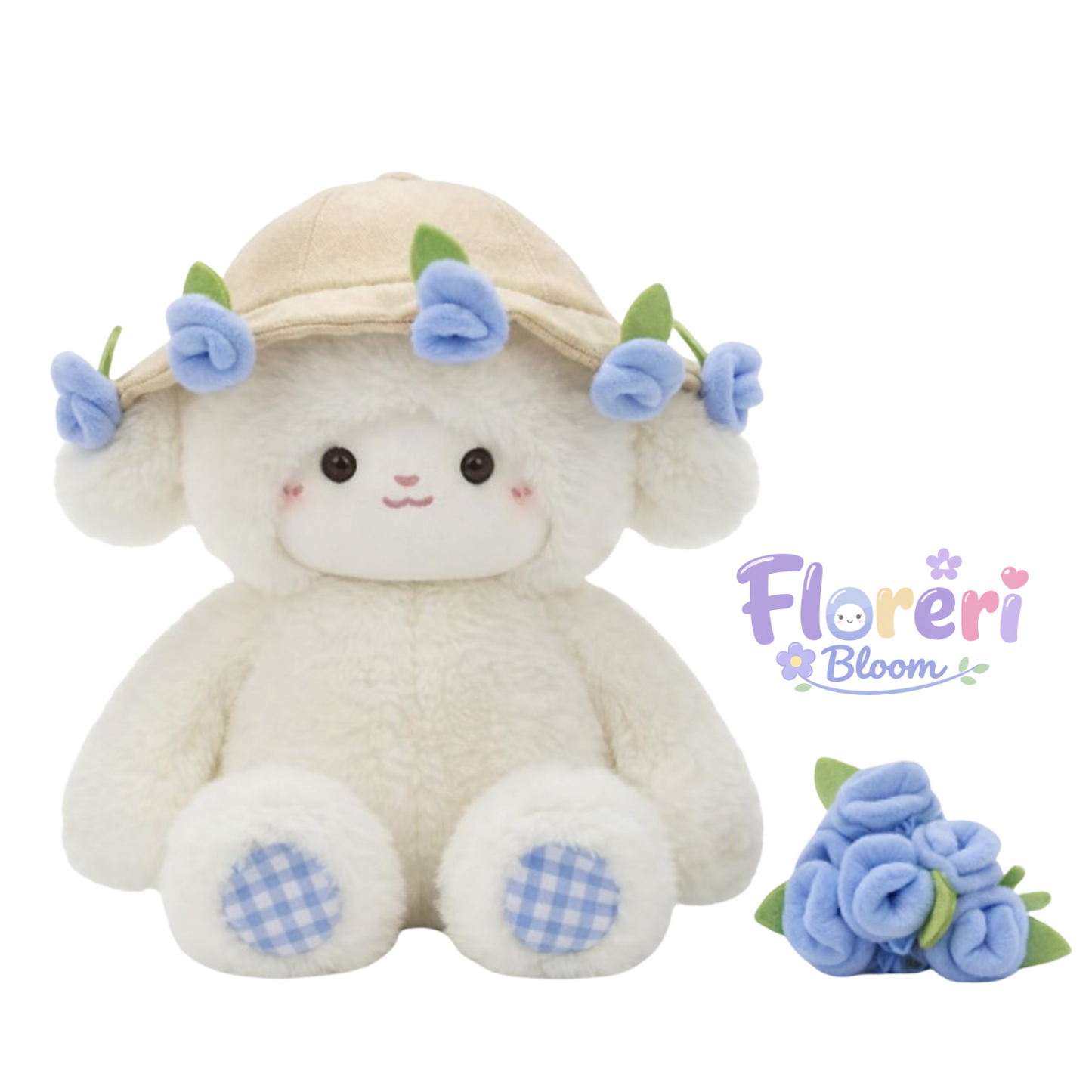 FLORERI BLOOM: PELUCHE CON RAMO DE FLORES