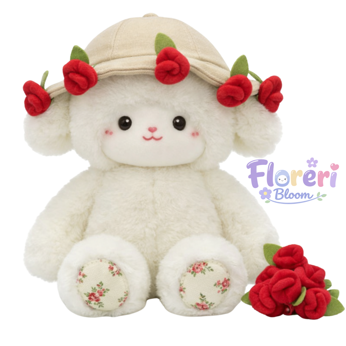 FLORERI BLOOM: PELUCHE CON RAMO DE FLORES