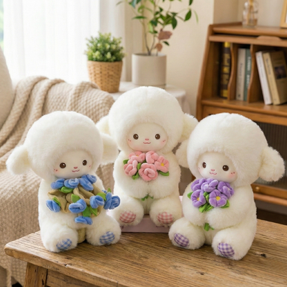FLORERI BLOOM: PELUCHE CON RAMO DE FLORES